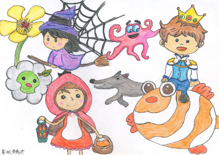 Illustration by CyberFair team member Chang, Jun-yi: Pingpengcao once focused primarily on children's theater