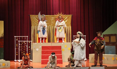 "Children's Taiwanese-Language Theatre Teaches Local Culture" – Pingpengcao Children's Theatre Performs in Puxin, Using the Money Tree to Teach Kids Not to Be Greedy