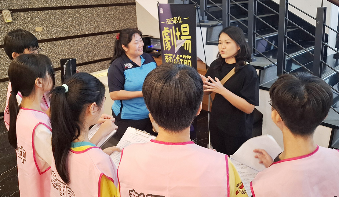 Interviewing the stage director